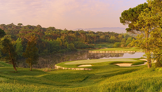 Golf holiday review of PGA Catalunya, Stadium Course 11th & 3rd Greens, Costa Blanca, Spain